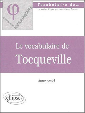 Cover for Tocqueville