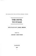Cover for The devil to stage