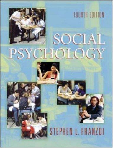 Cover for Social Psychology with SocialSense CD-ROM and PowerWeb