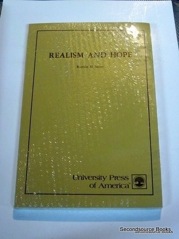 Cover for Realism and hope