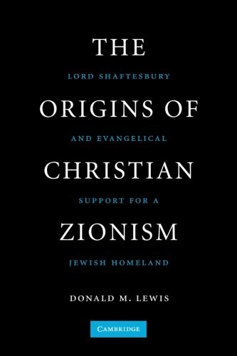 Cover for The Origins of Christian Zionism