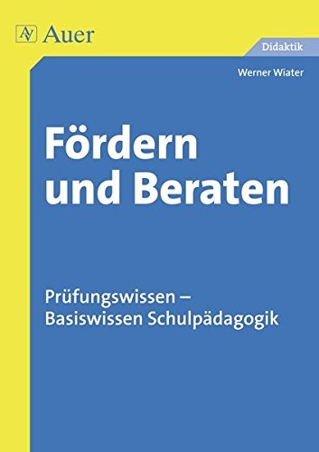 Cover for Fördern und Beraten