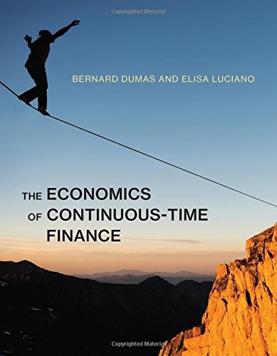 Cover for The Economics of Continuous-Time Finance
