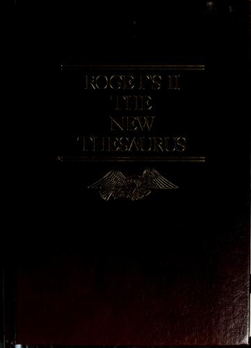 Cover for Roget's II New Thesaurus