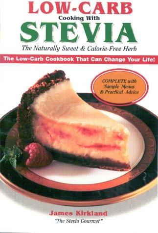 Cover for Low-carb cooking with stevia