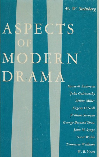 Cover for Aspects of modern drama.