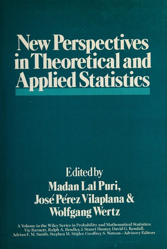 Cover for New perspectives in theoretical and applied statistics