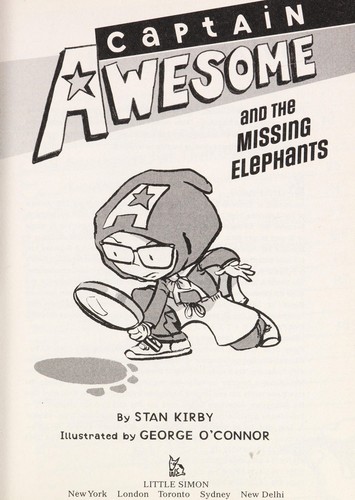Cover for Captain Awesome and the missing elephants