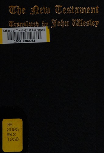 Cover for John Wesley's New Testament