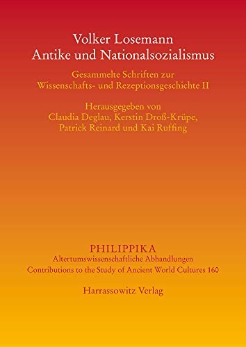 Cover for Volker Losemann - Antike und Nationalsozialismus