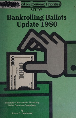 Cover for Bankrolling Ballots Update 1980