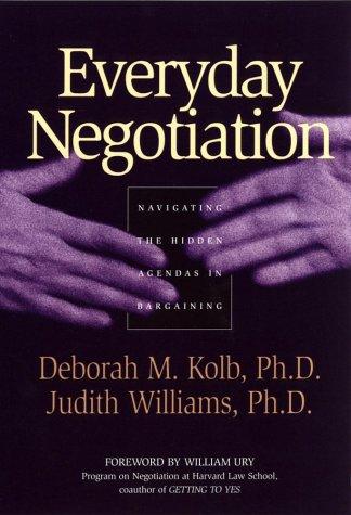 Cover for Everyday negotiation
