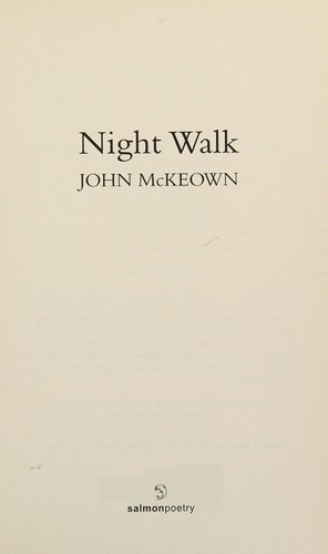 Cover for Night walk