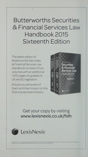 Cover for Butterworths insolvency law handbook
