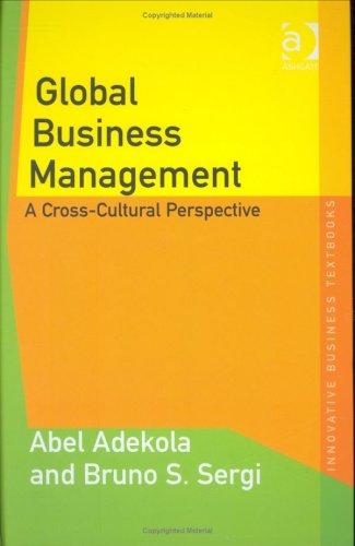 Cover for Global Business Management (Innovative Business Textbooks)