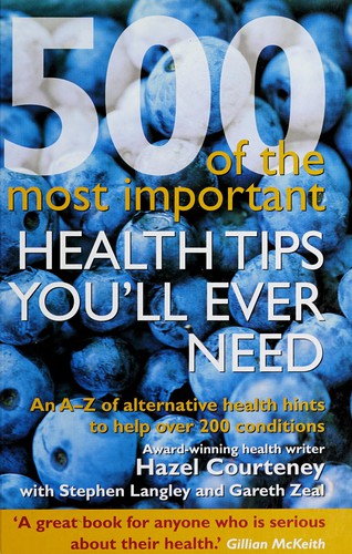 Cover for 500 of the most important health tips you'll ever need