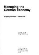 Cover for Managing the German economy