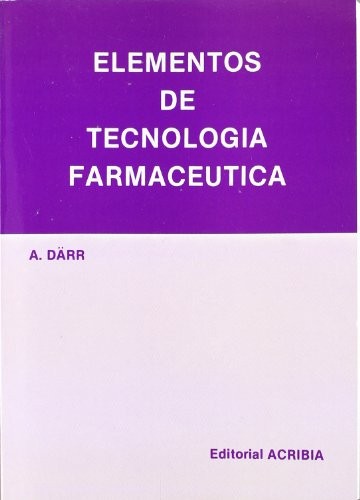 Cover for Elementos de tecnología farmacéutica