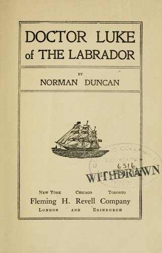 Cover for Doctor Luke of the Labrador