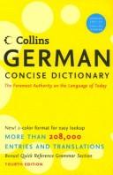 Cover for Collins German Concise Dictionary, 4e (HarperCollins Concise Dictionaries)