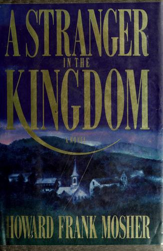 Cover for A stranger in the kingdom