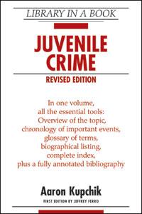 Cover for Juvenile crime