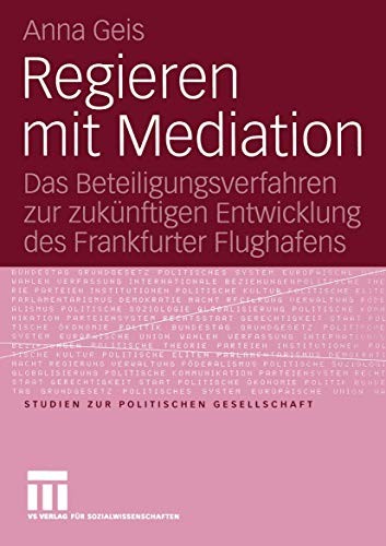 Cover for Regieren mit Mediation