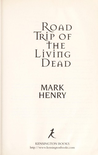 Cover for Road trip of the living dead