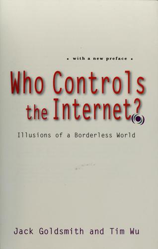 Cover for Who Controls the Internet?