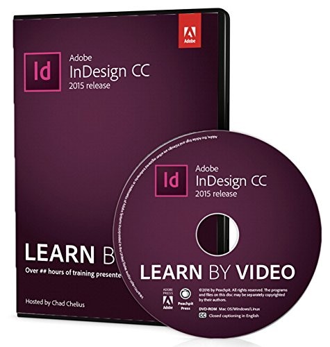 Cover for Adobe InDesign CC Learn by Video