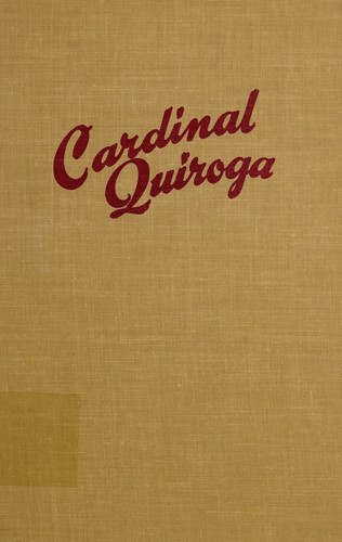 Cover for Cardinal Quiroga, inquisitor general of Spain.