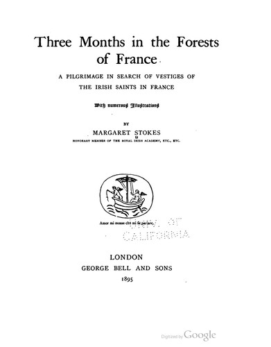 Cover for Three months in the forests of France