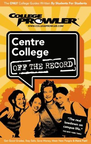 Cover for Centre College