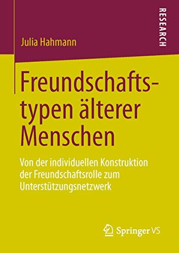 Cover for Freundschaftstypen älterer Menschen