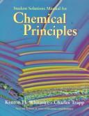 Cover for Student Solutions Manual for Chemical Principles