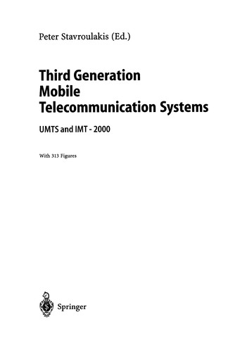 Cover for Third Generation Mobile Telecommunication Systems