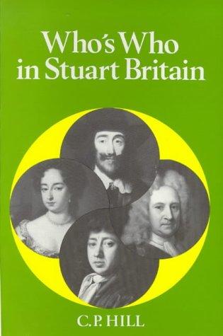 Cover for Who's who in Stuart Britain