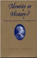 Cover for Identity or history?