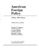 Cover for American foreign policy