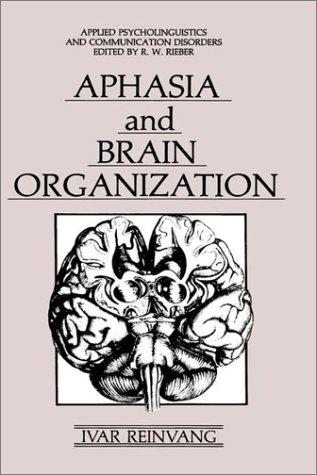 Cover for Aphasia and brain organization
