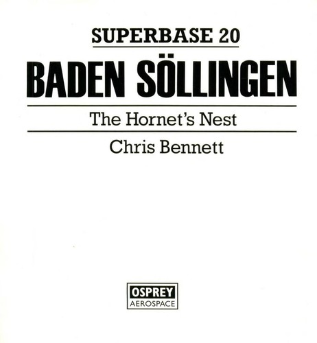 Cover for Baden Sollingen