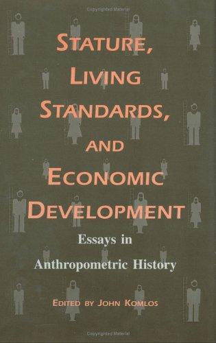 Cover for Stature, living standards, and economic development