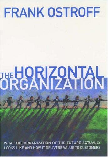 Cover for The horizontal organization