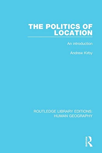 Cover for Politics of Location