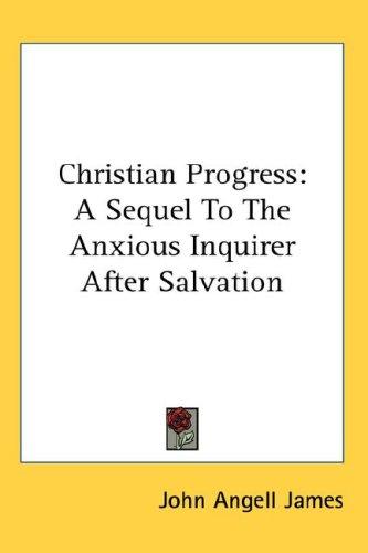 Cover for Christian Progress