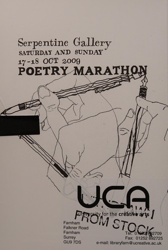 Cover for Poetry Marathon