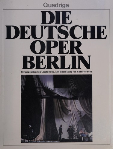 Cover for Die Deutsche Oper Berlin
