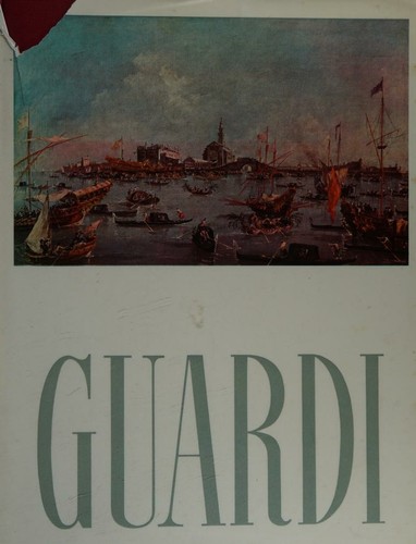 Cover for Francesco Guardi