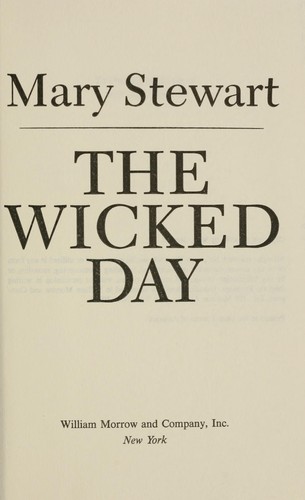 Cover for The wicked day