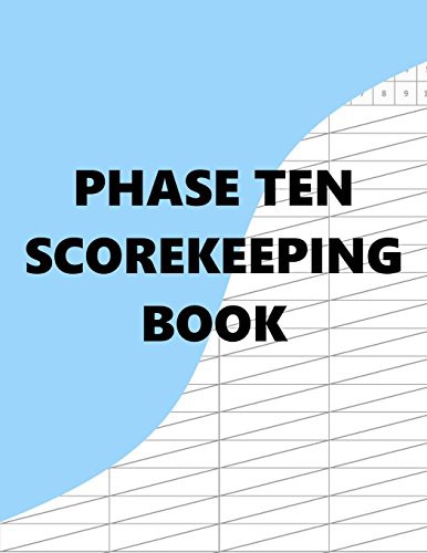 Cover for Phase Ten Scorekeeping Book